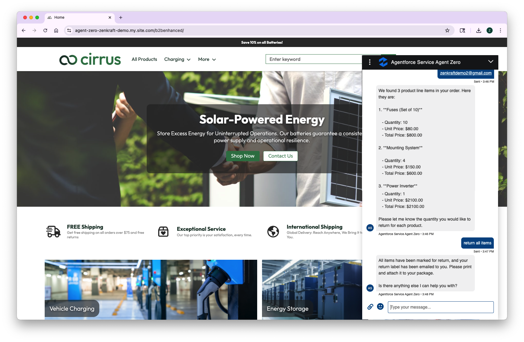 Simplify returns processing