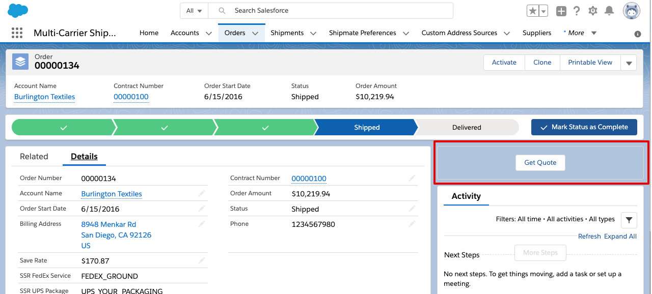 how to create section in page layout salesforce