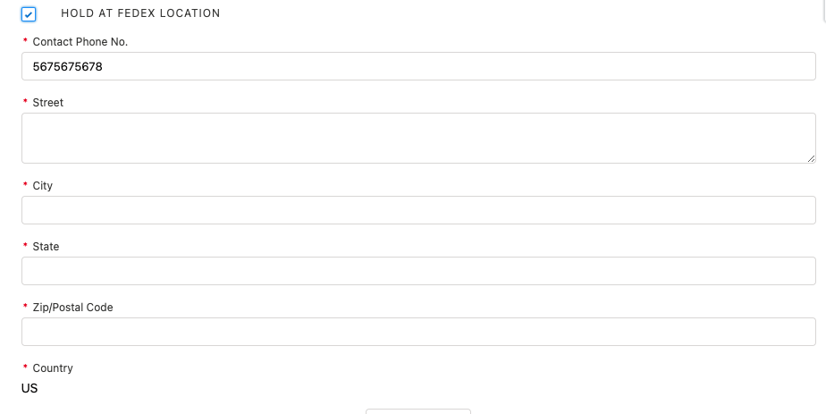 FedEx Salesforce Multi-Carrier Default Values Docs