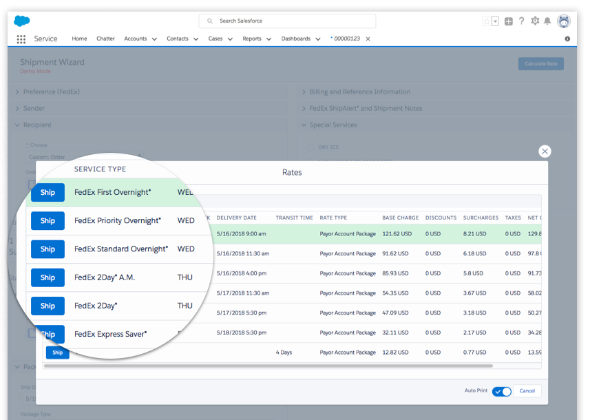 Accounting packages