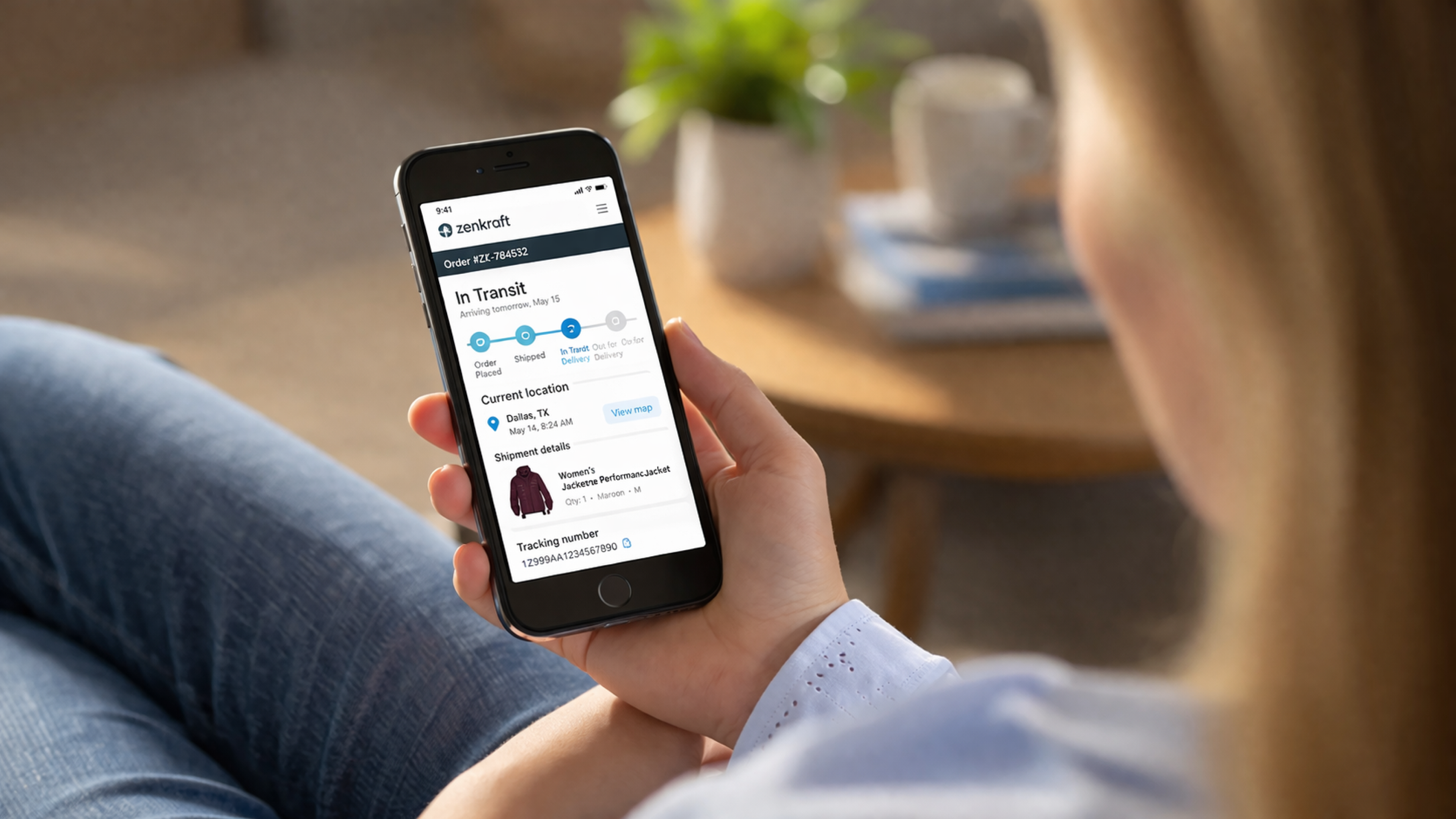 Order tracking customer experience with branded updates in Salesforce