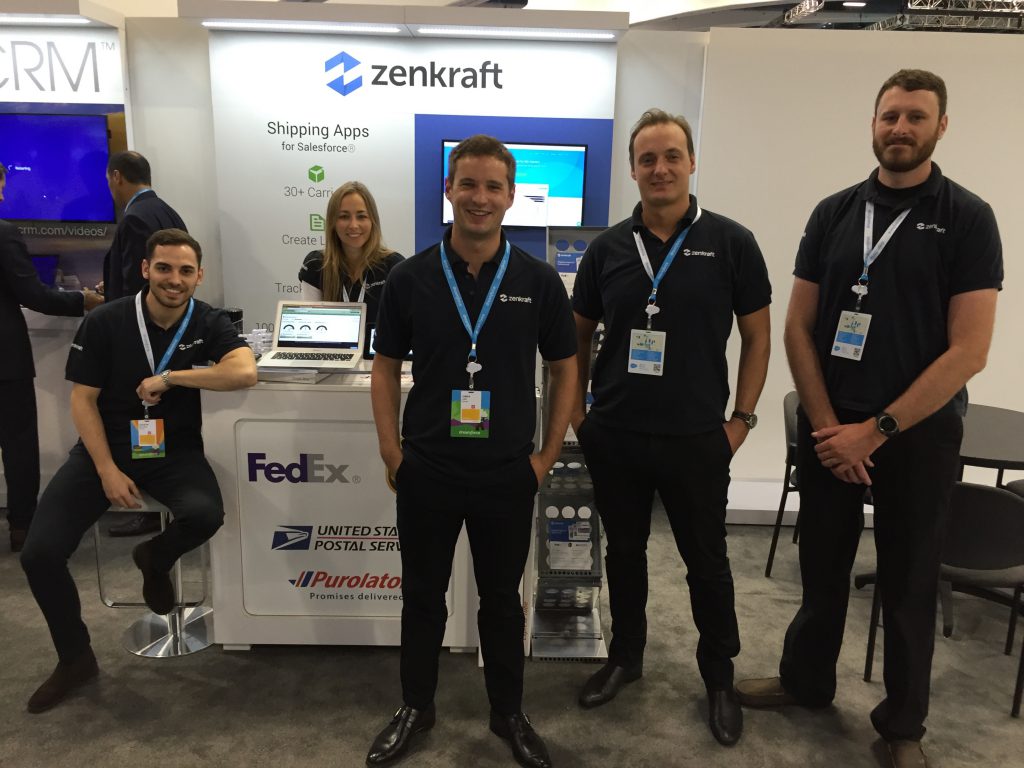 The Zenkrafts team at booth #2208